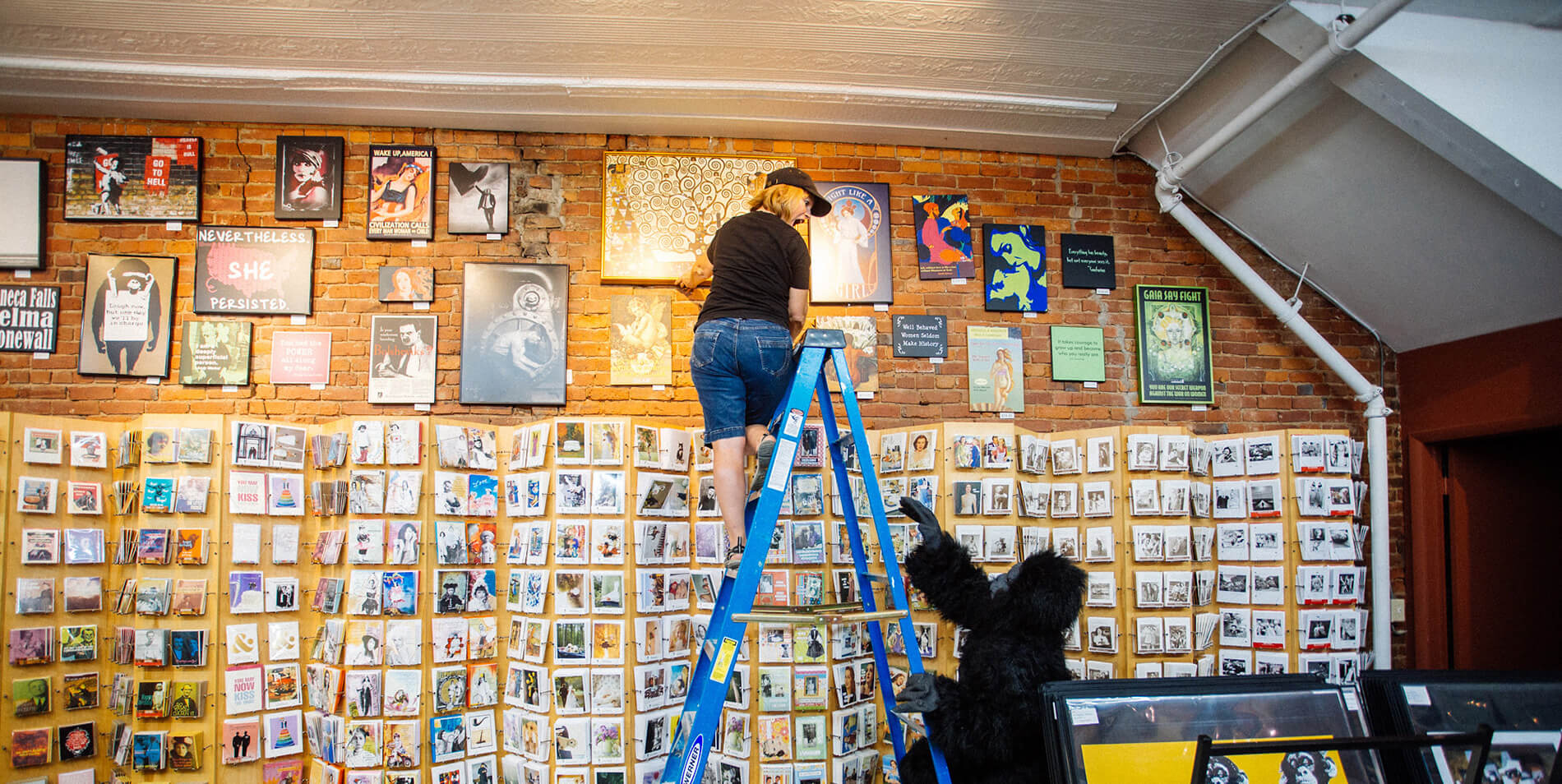 Professional Picture Hanging in Binghamton, NY Garland Gallery