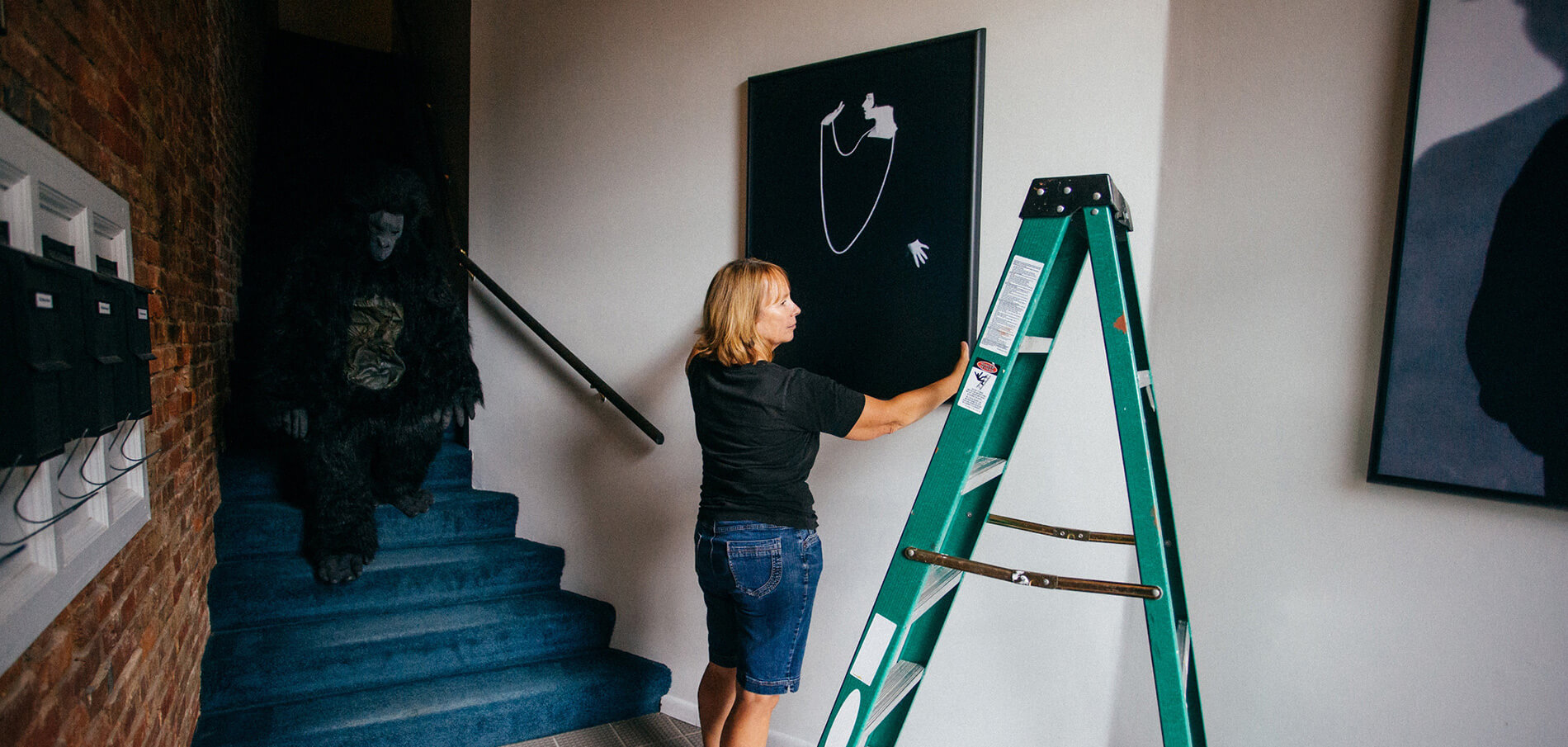 Professional Picture Hanging in Binghamton, NY Garland Gallery